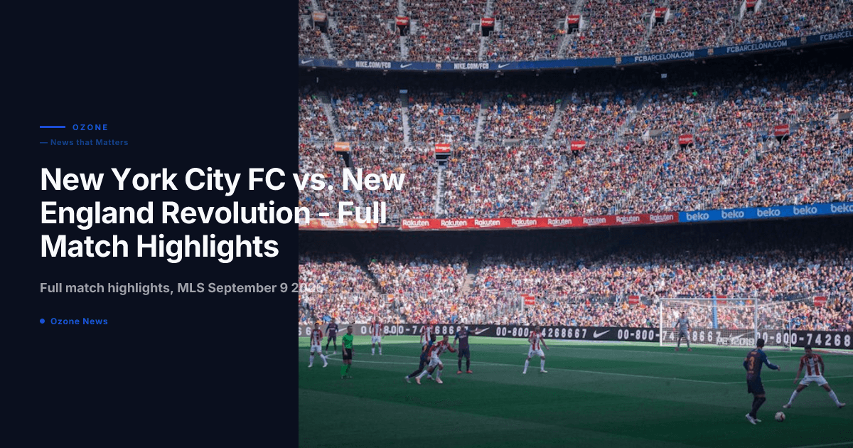 New England Revolution 2, NYCFC 1 | Gazdag Stoppage-Time Winner