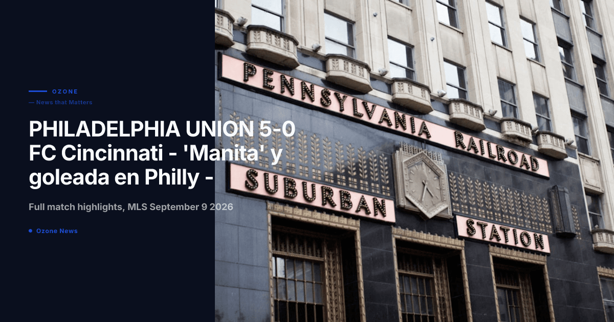 Union 5, FC Cincinnati 0 | Bruno Damiani Hat-Trick After Red Card
