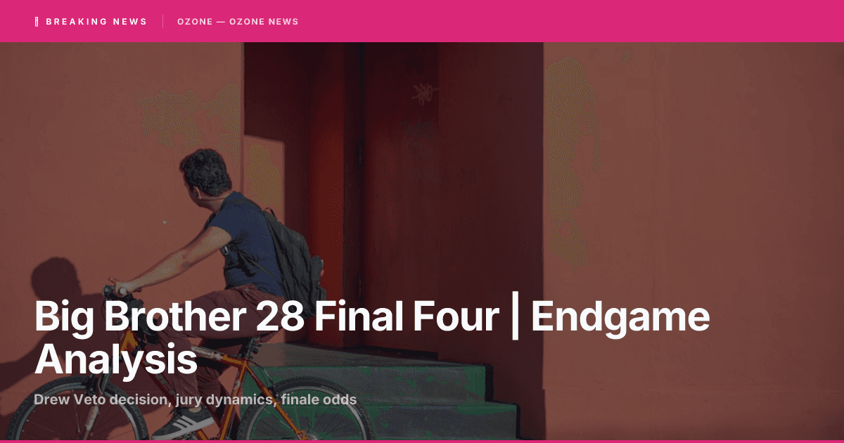 Big Brother 28 Final Four analysis scenarios and odds